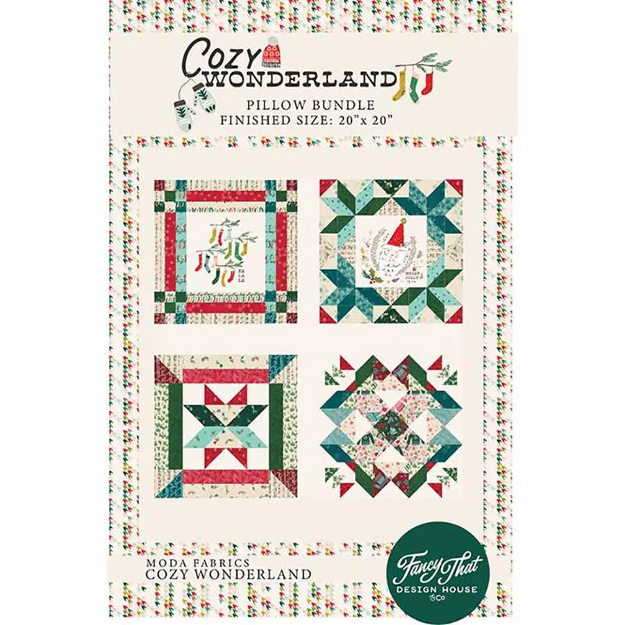 Moda Cozy Wonderland - Pillow Bundle Pattern Booklet