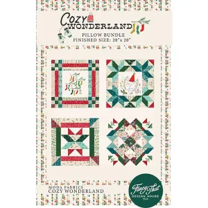 Moda Cozy Wonderland - Pillow Bundle Pattern Booklet