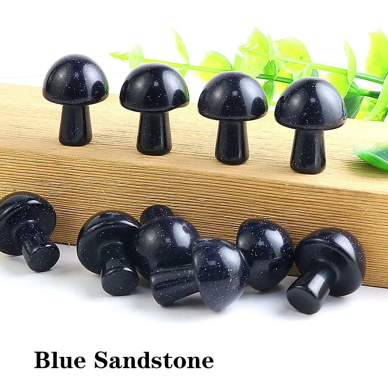 Mushroom Stone Figurines