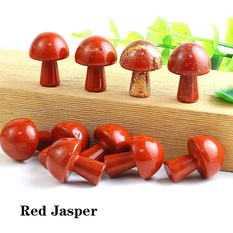 Mushroom Stone Figurines