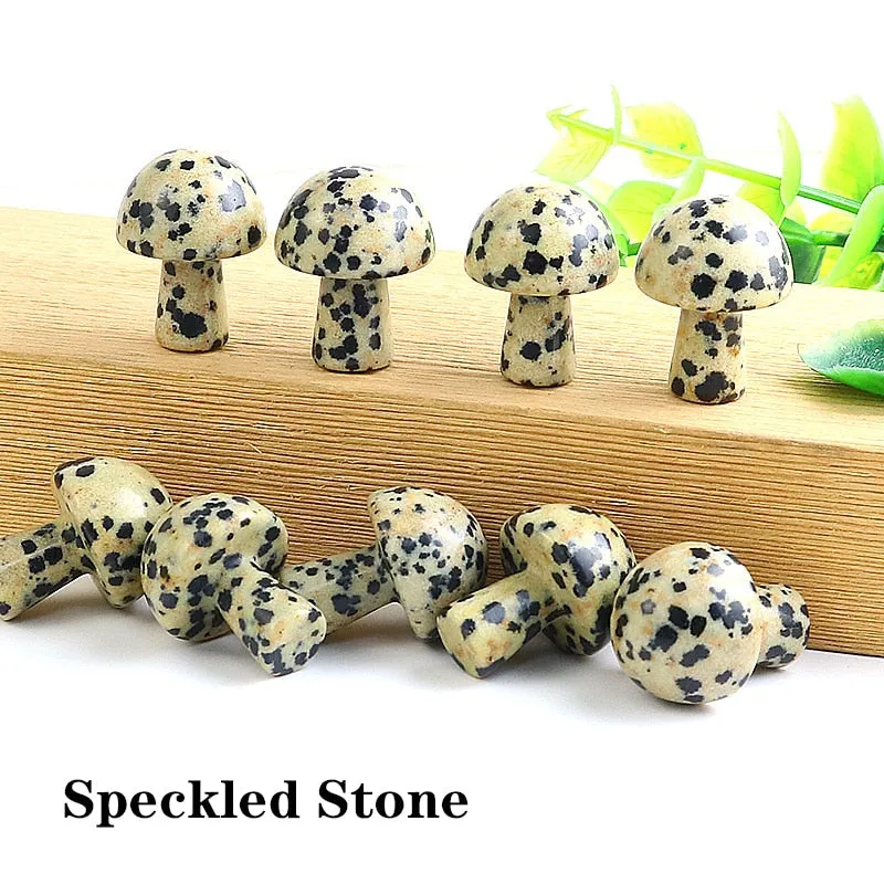 Mushroom Stone Figurines