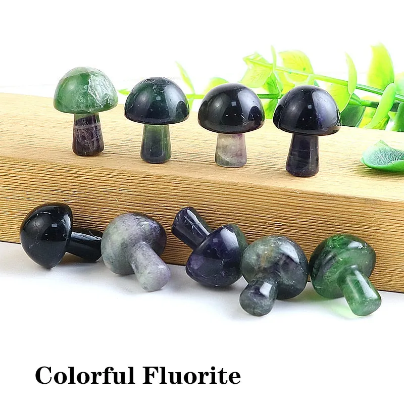 Mushroom Stone Figurines