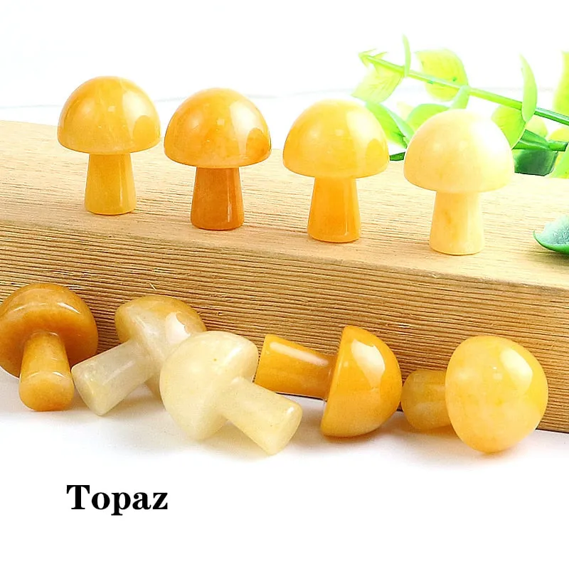 Mushroom Stone Figurines