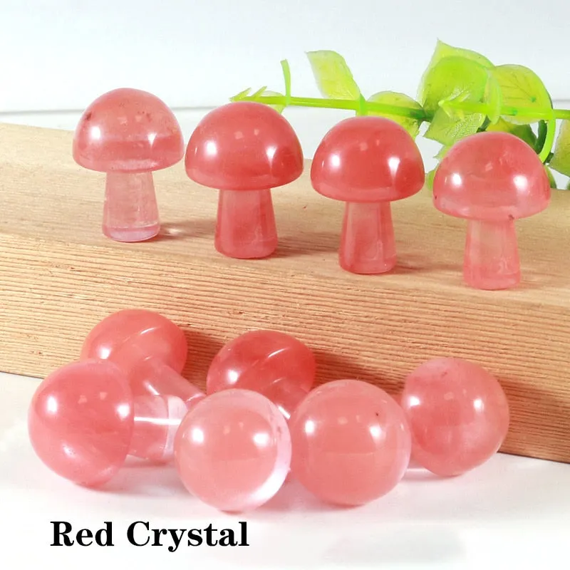 Mushroom Stone Figurines