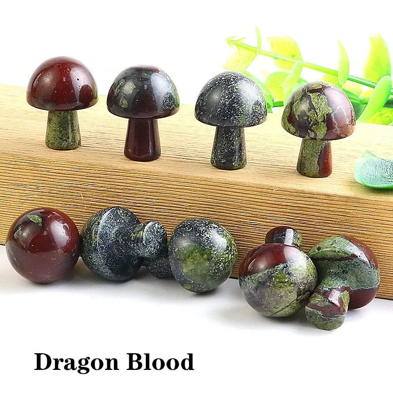 Mushroom Stone Figurines