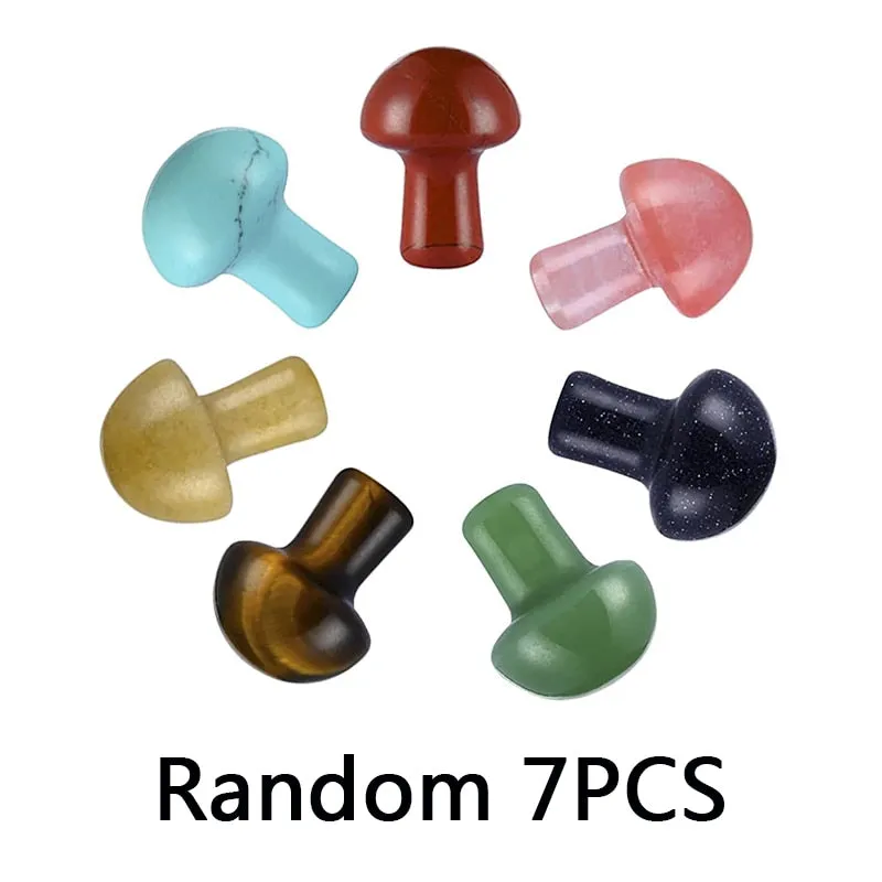 Mushroom Stone Figurines