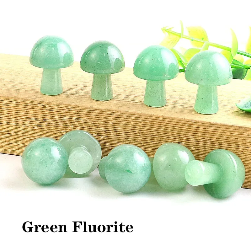 Mushroom Stone Figurines