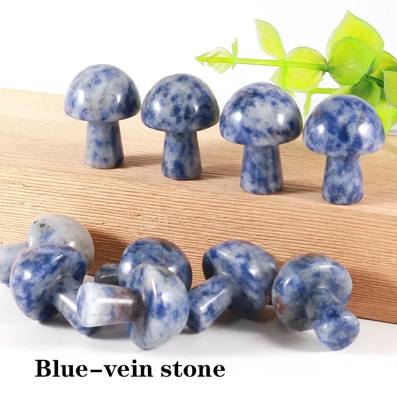 Mushroom Stone Figurines