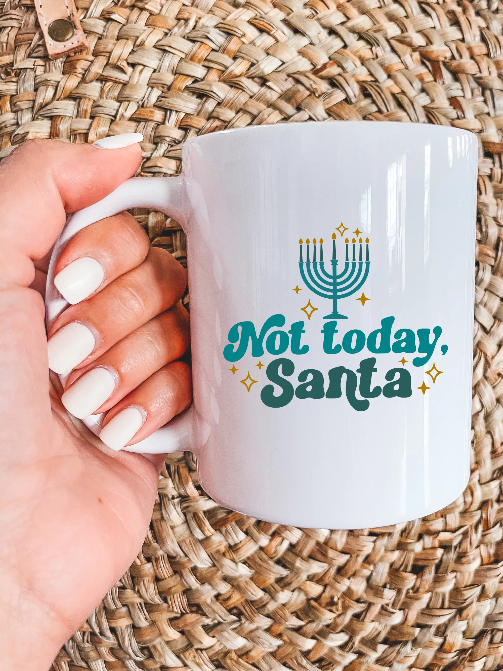 Not Today Santa Mug