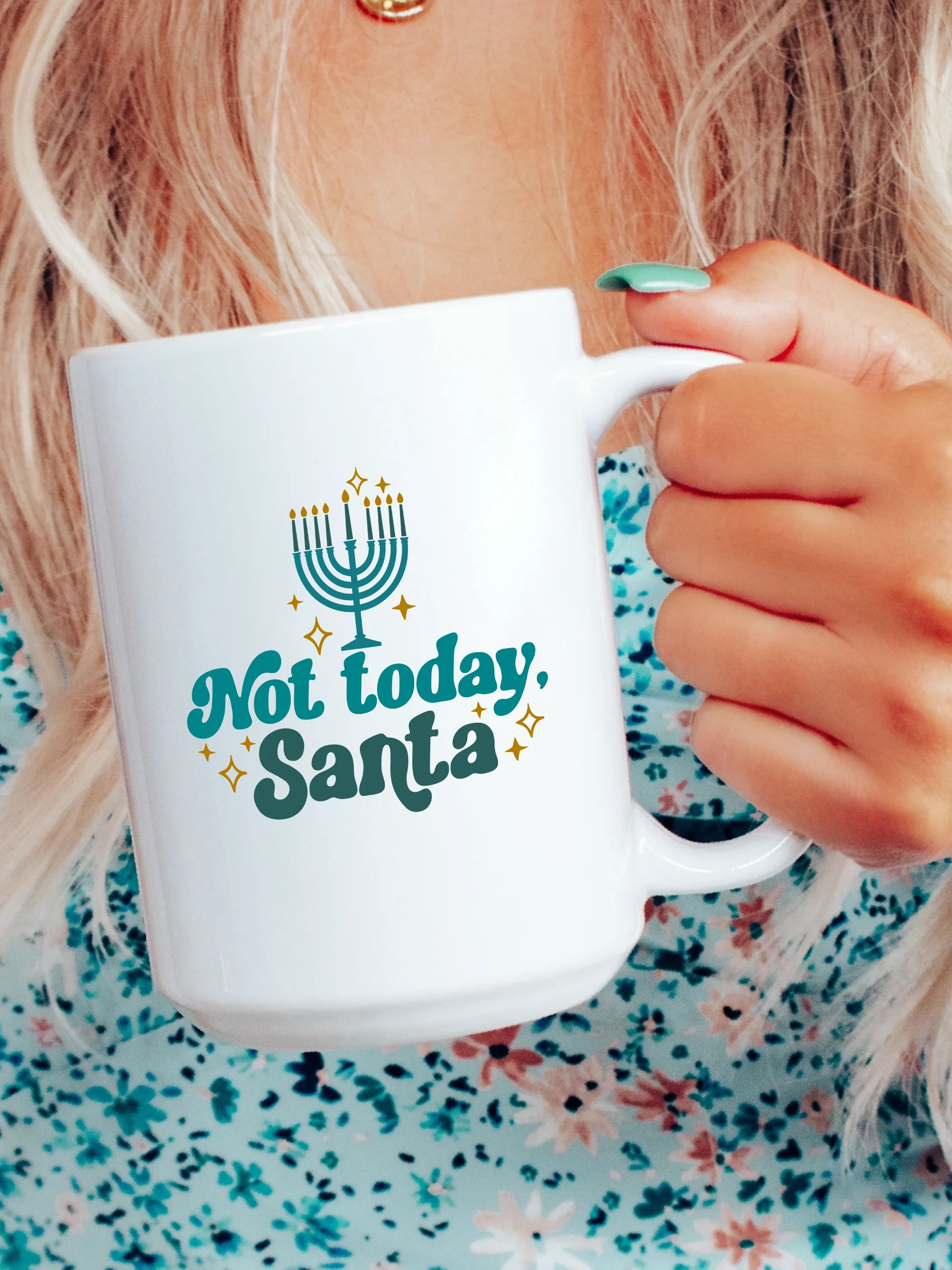 Not Today Santa Mug
