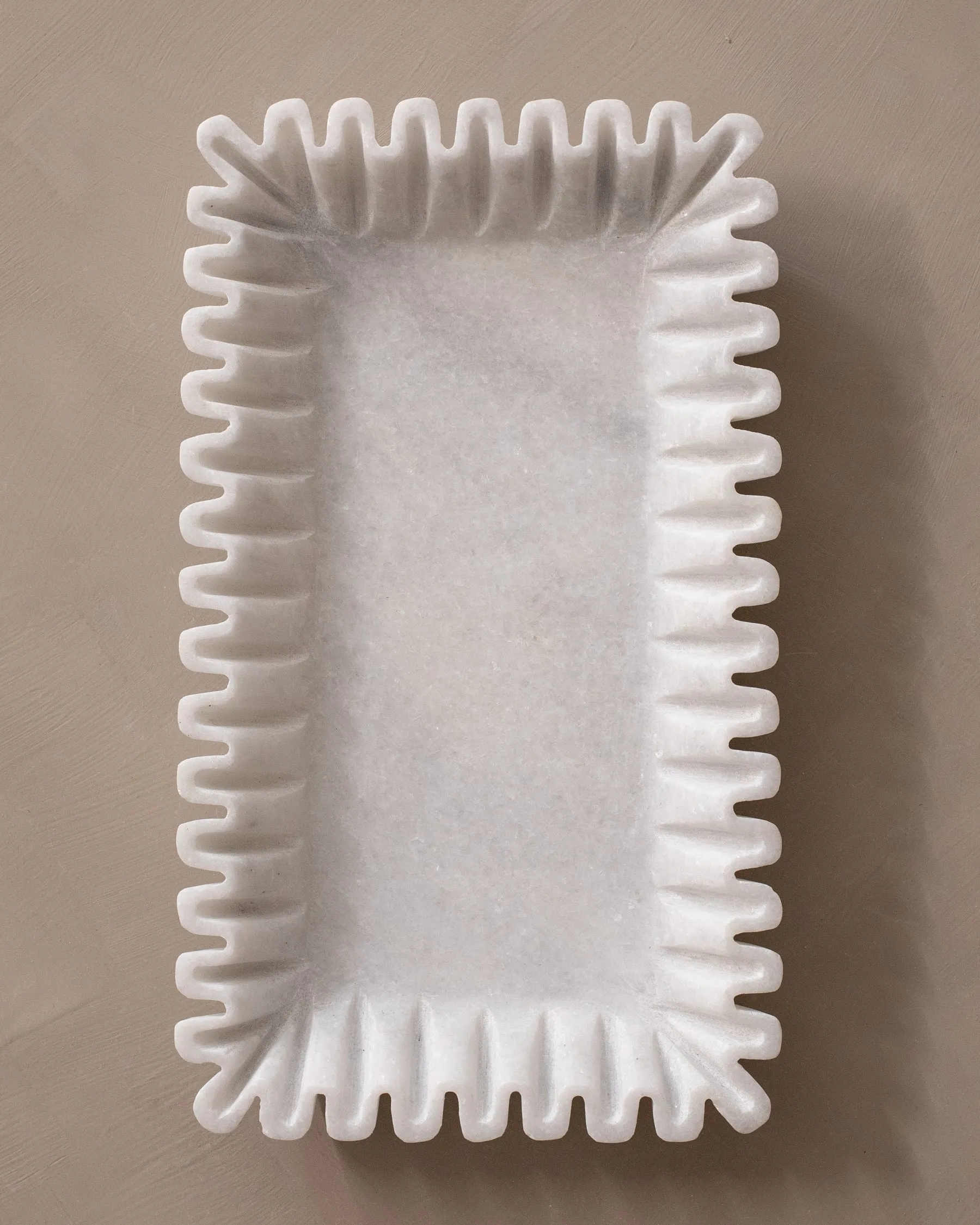 Onde Marble Tray