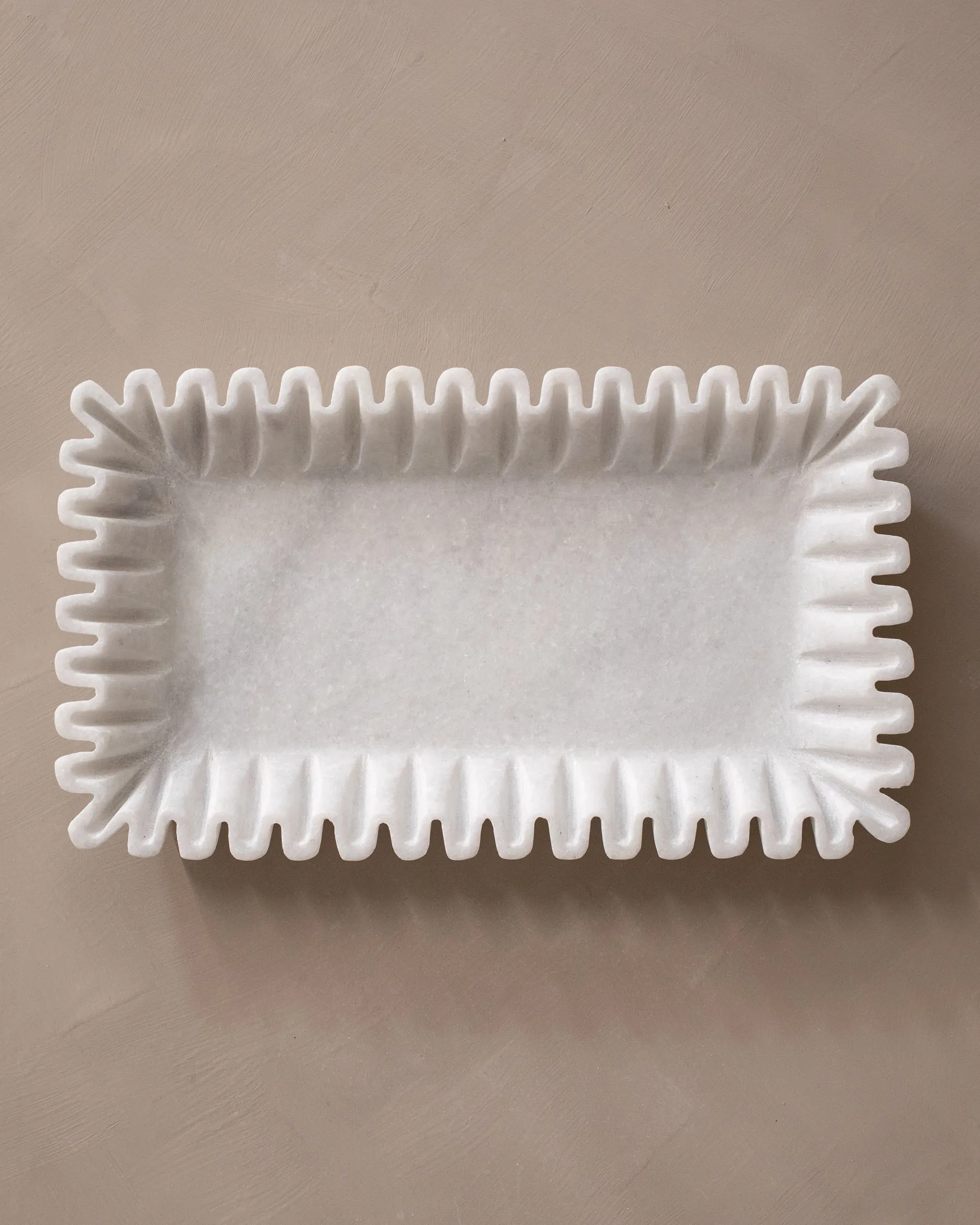 Onde Marble Tray