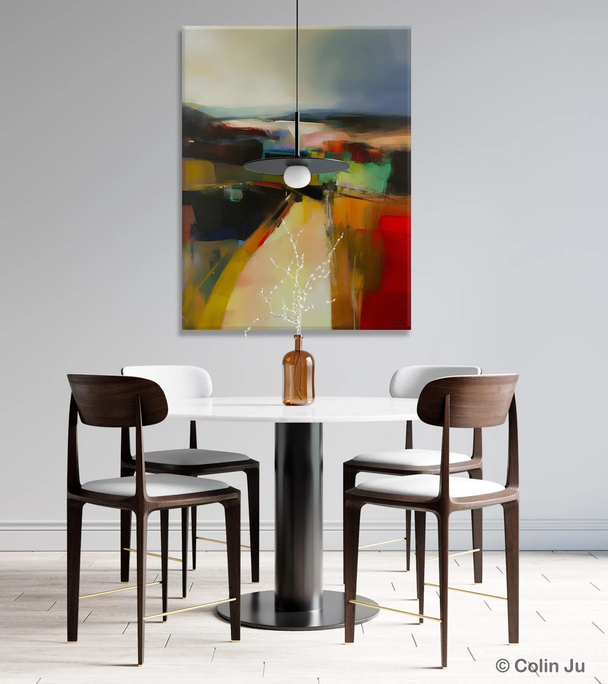 Original Landscape Paintings, Acrylic Painting on Canvas, Extra Large Paintings for Bedroom, Modern Paintings, Large Contemporary Wall Art