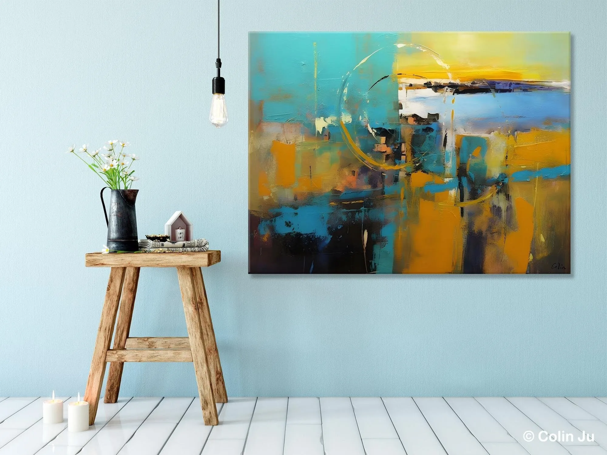 Oversized Canvas Paintings, Original Abstract Art, Hand Painted Canvas Art, Contemporary Acrylic Art, Huge Wall Art Ideas for Living Room