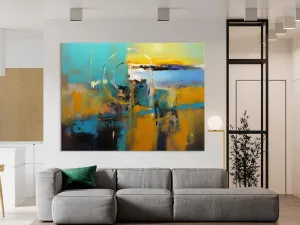 Oversized Canvas Paintings, Original Abstract Art, Hand Painted Canvas Art, Contemporary Acrylic Art, Huge Wall Art Ideas for Living Room