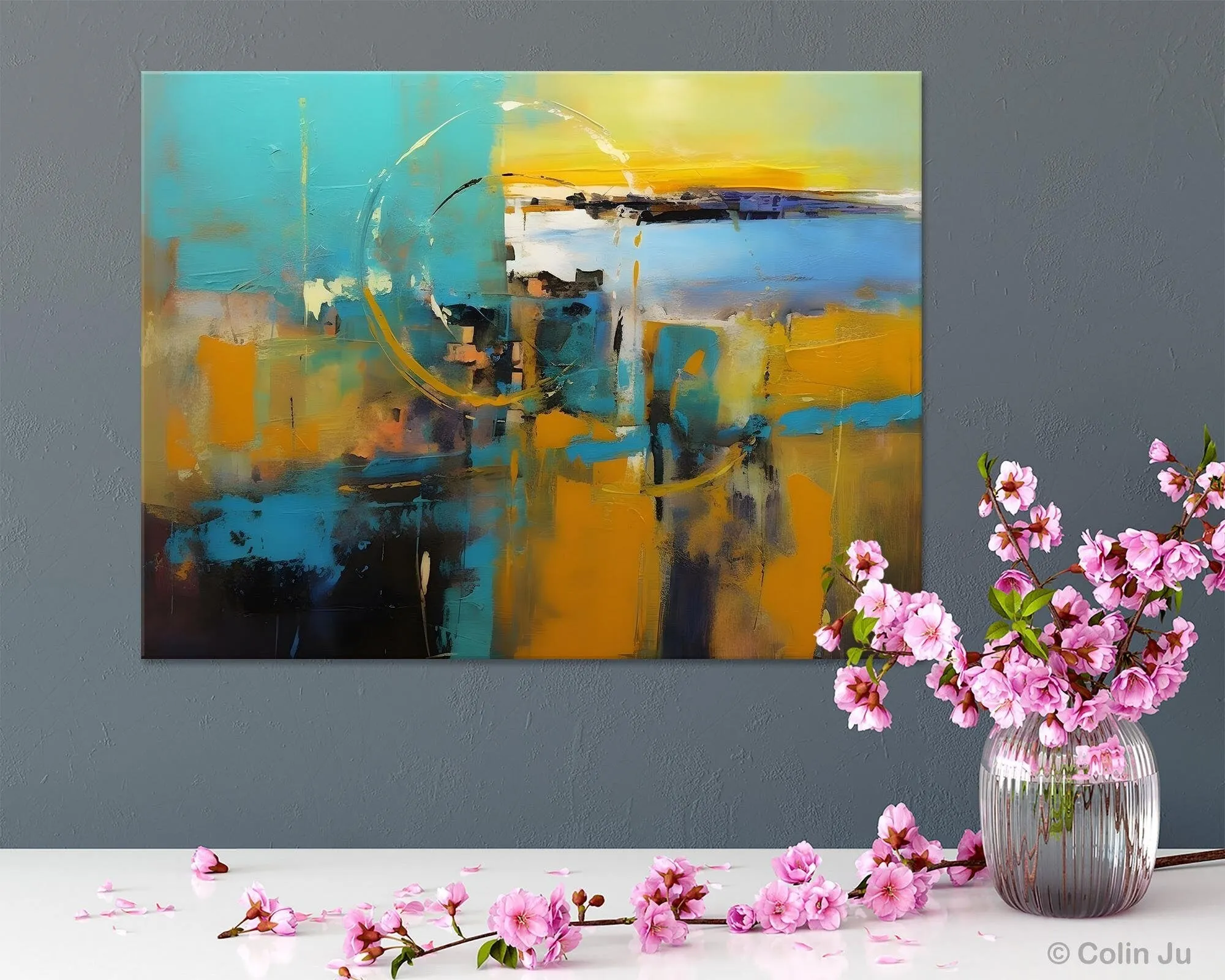Oversized Canvas Paintings, Original Abstract Art, Hand Painted Canvas Art, Contemporary Acrylic Art, Huge Wall Art Ideas for Living Room