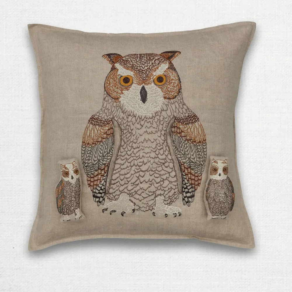 Owl Mama Pocket Pillow