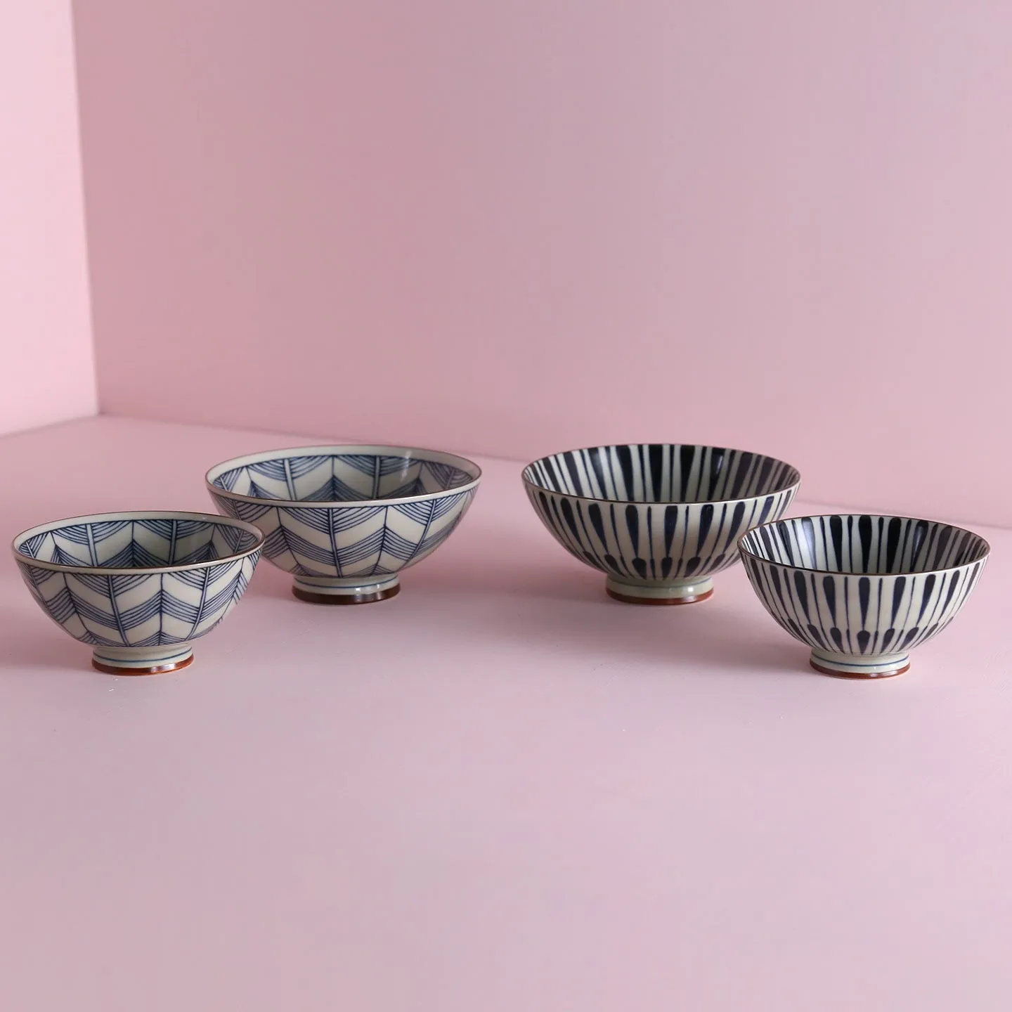 Pattern Rice Bowls / Flower