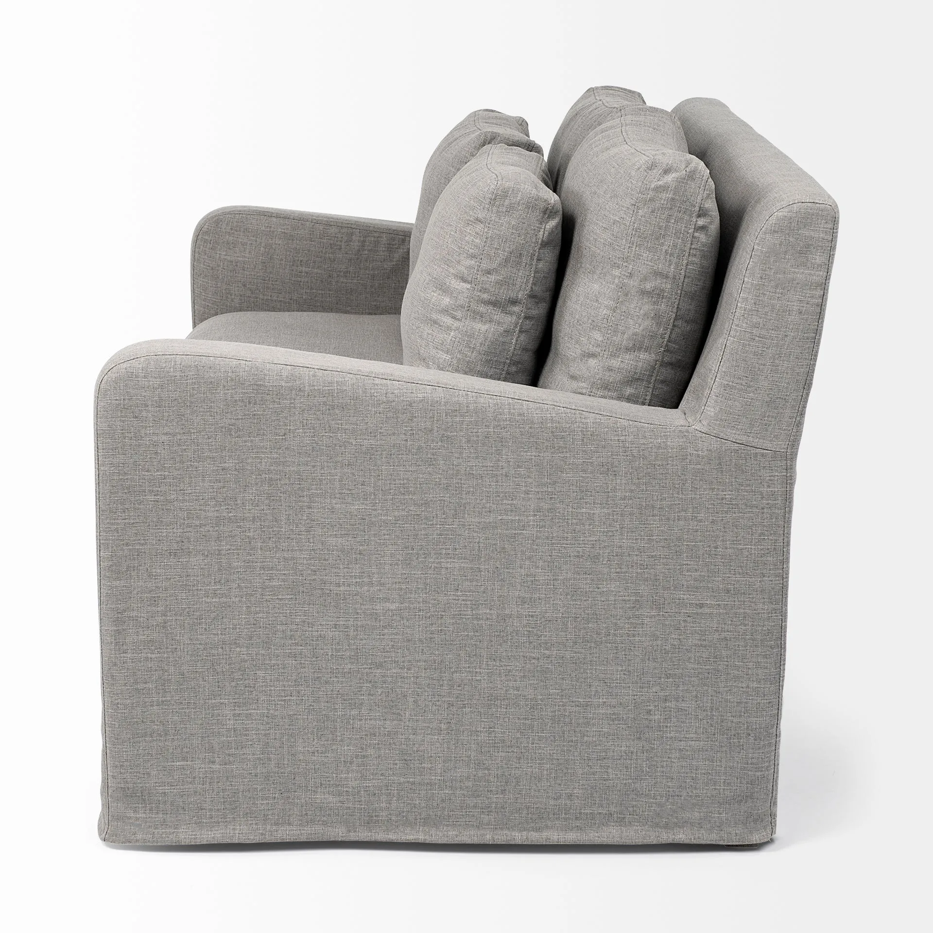 Payton Love Seat in Castlerock Gray