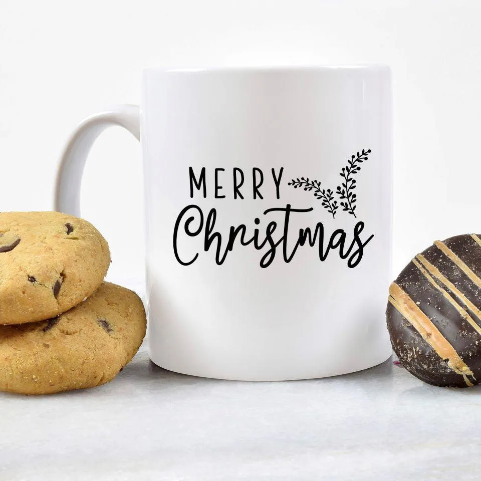Personalized Merry Christmas Mugs