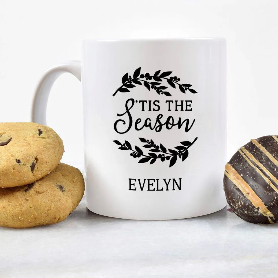Personalized Merry Christmas Mugs