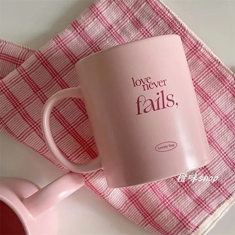 Pink Matte Ceramic Mug | 300ml coffee mugs