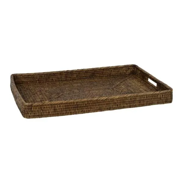 Plantation Rattan Tray Rectangle Small