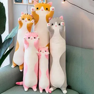 Plush Cat Doll Stuffed Kitten Pillow