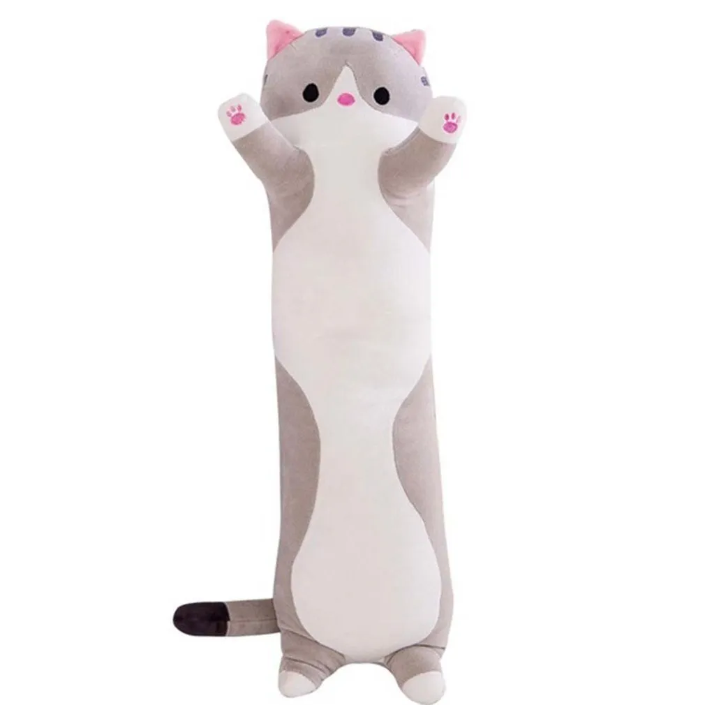 Plush Cat Doll Stuffed Kitten Pillow