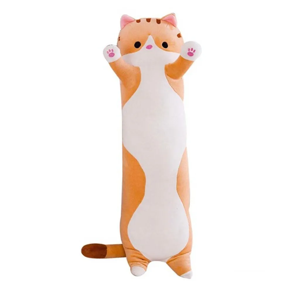 Plush Cat Doll Stuffed Kitten Pillow
