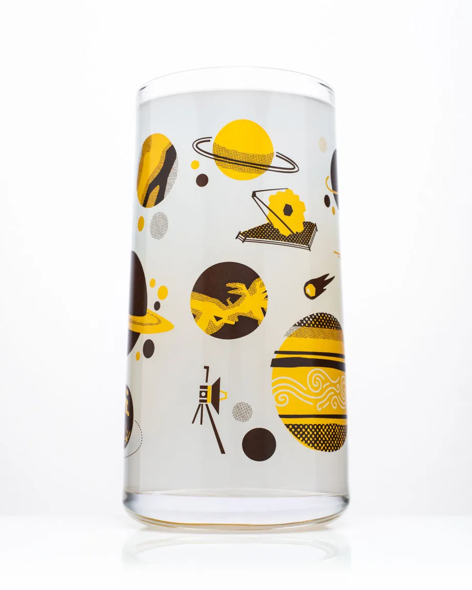Retro Science Drinking Glassware Set of 9