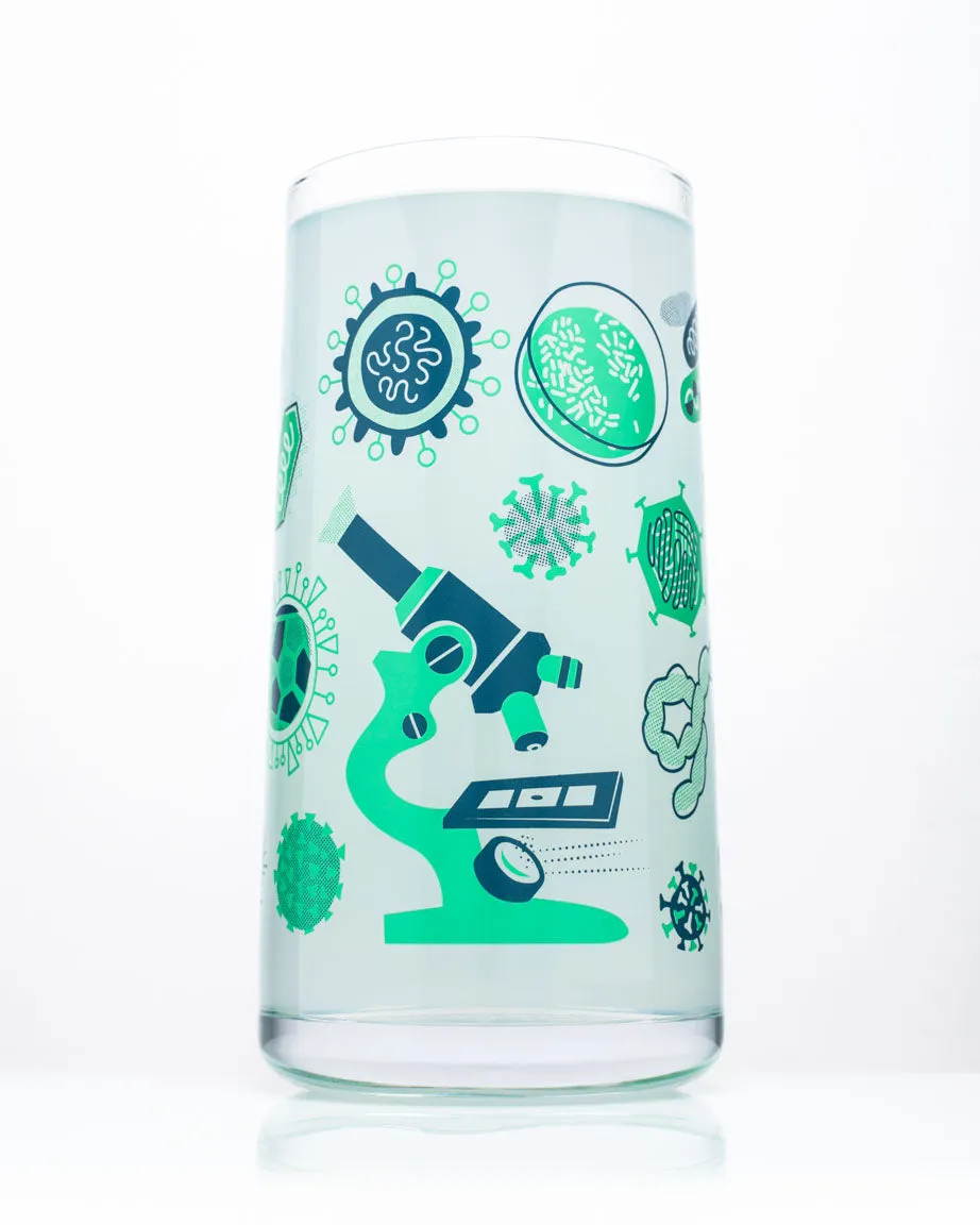 Retro Science Drinking Glassware Set of 9