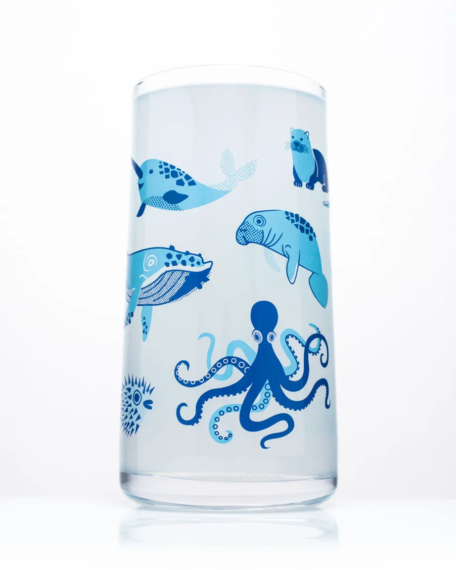 Retro Science Drinking Glassware Set of 9