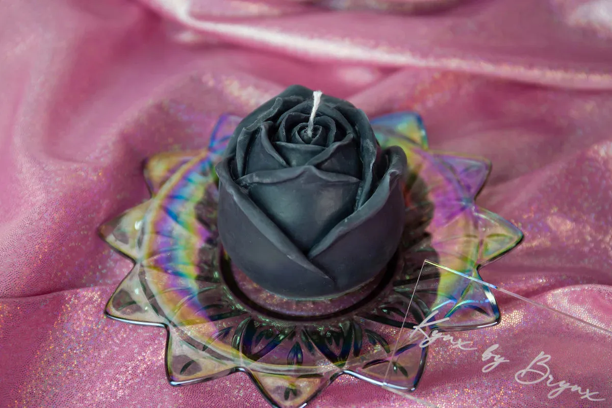Rose Drip Candles