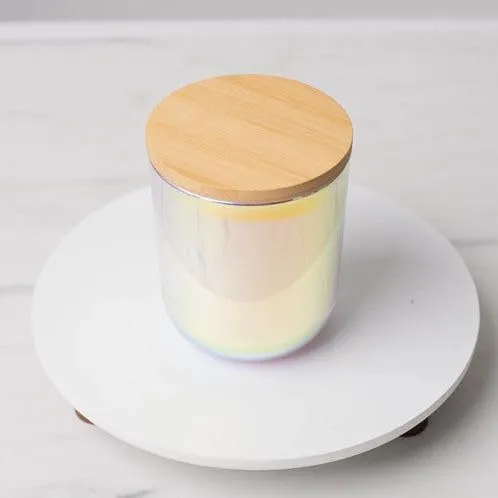Ruya's Handcrafts Serinity Unicorn Jars Double Wick Rose Quartz Stone | Revealing Delightful Surprises Every Flicker Therapy Candles | Love Spell Candles (Maker's Choice)
