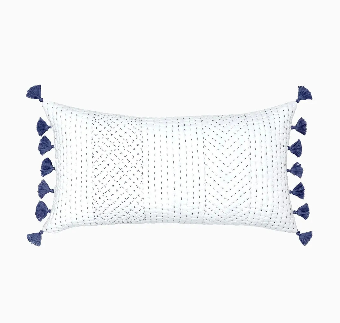 Sahati Indigo Bolster