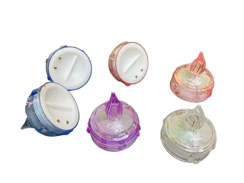 Sardarji | Flameless Waterproof Floating LED Candles, Battery Powered Flickering LED Floating Warm White Votive Tea Lights Candles for Wedding, Party, Centerpiece, Pool, Home Decor (Round (Set of 24))