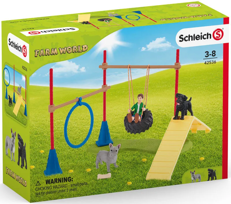 Schleich Puppy Agility Training
