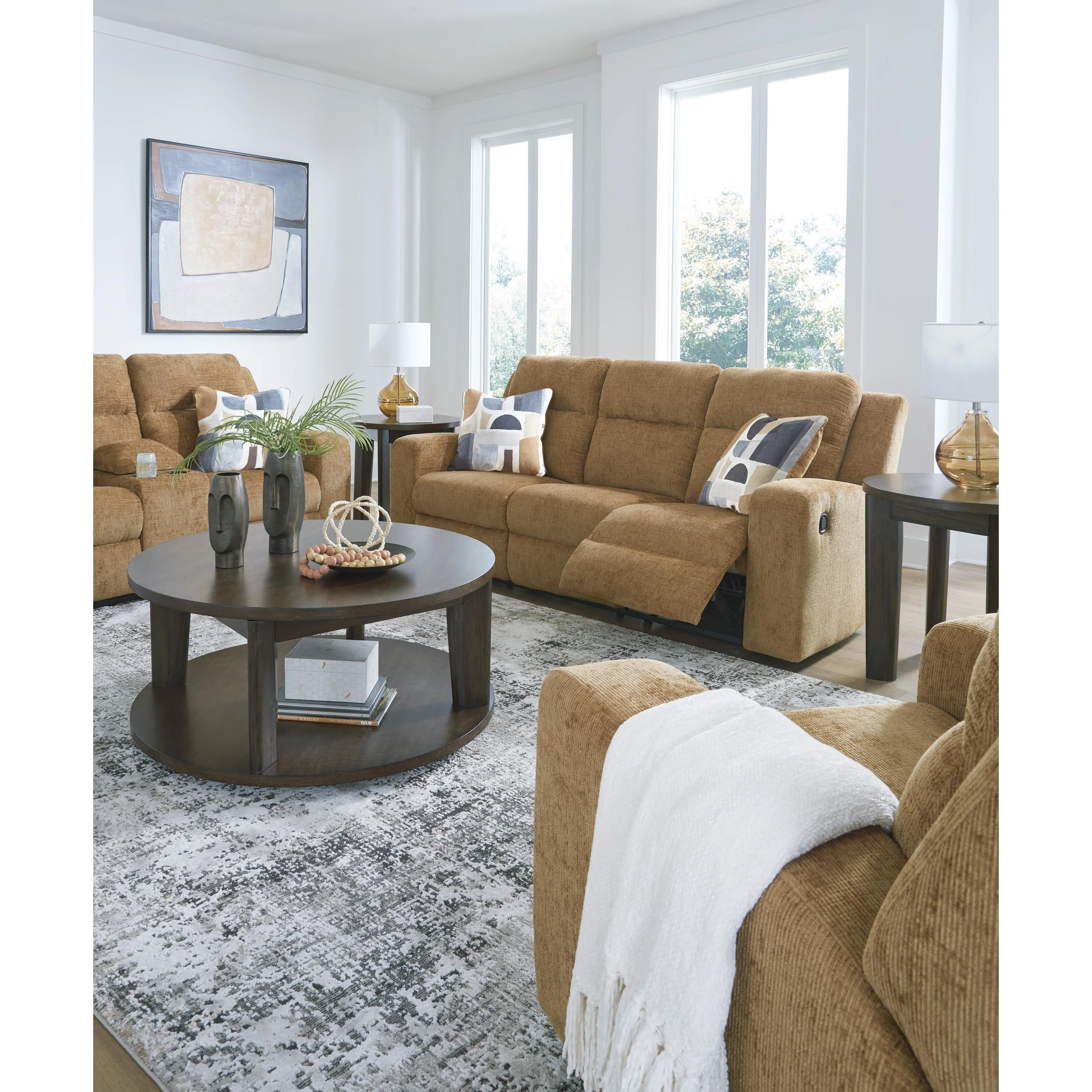 Signature Design by Ashley Kanlow Reclining Fabric Sofa 3860588