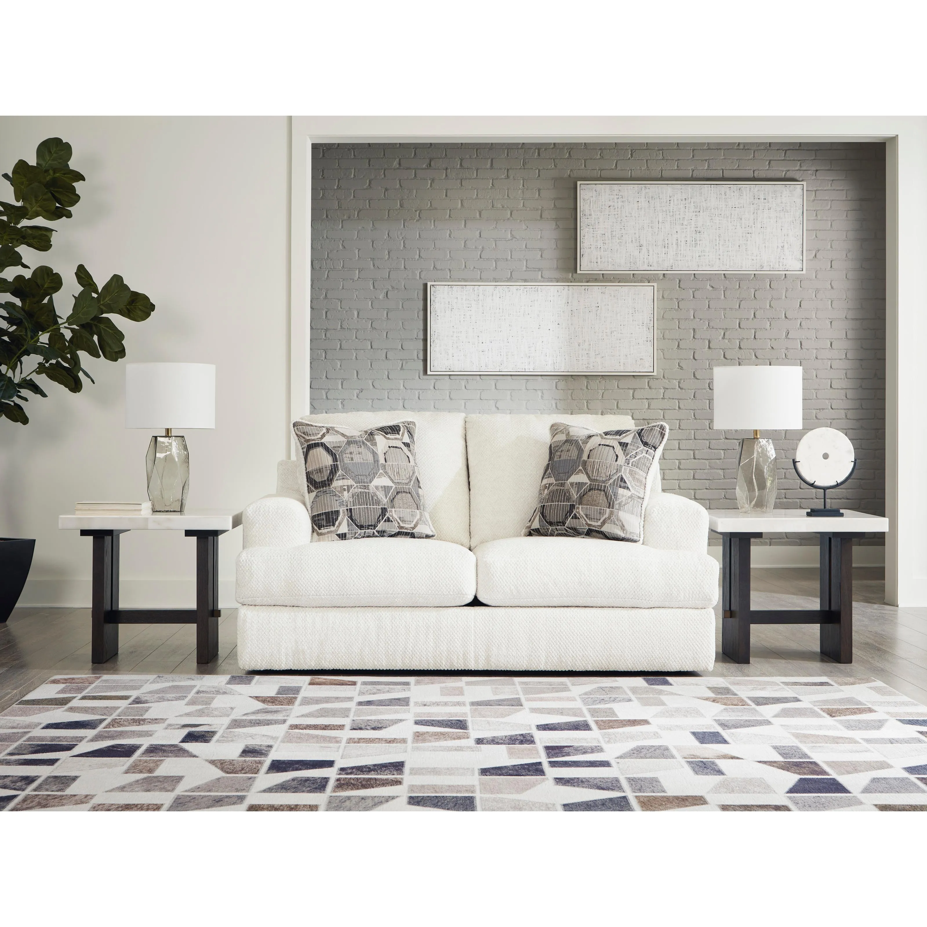 Signature Design by Ashley Karinne 31403 4 pc Living Room Set