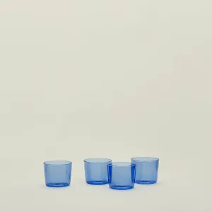 Small Essential Glassware Set of 4 (Blue)