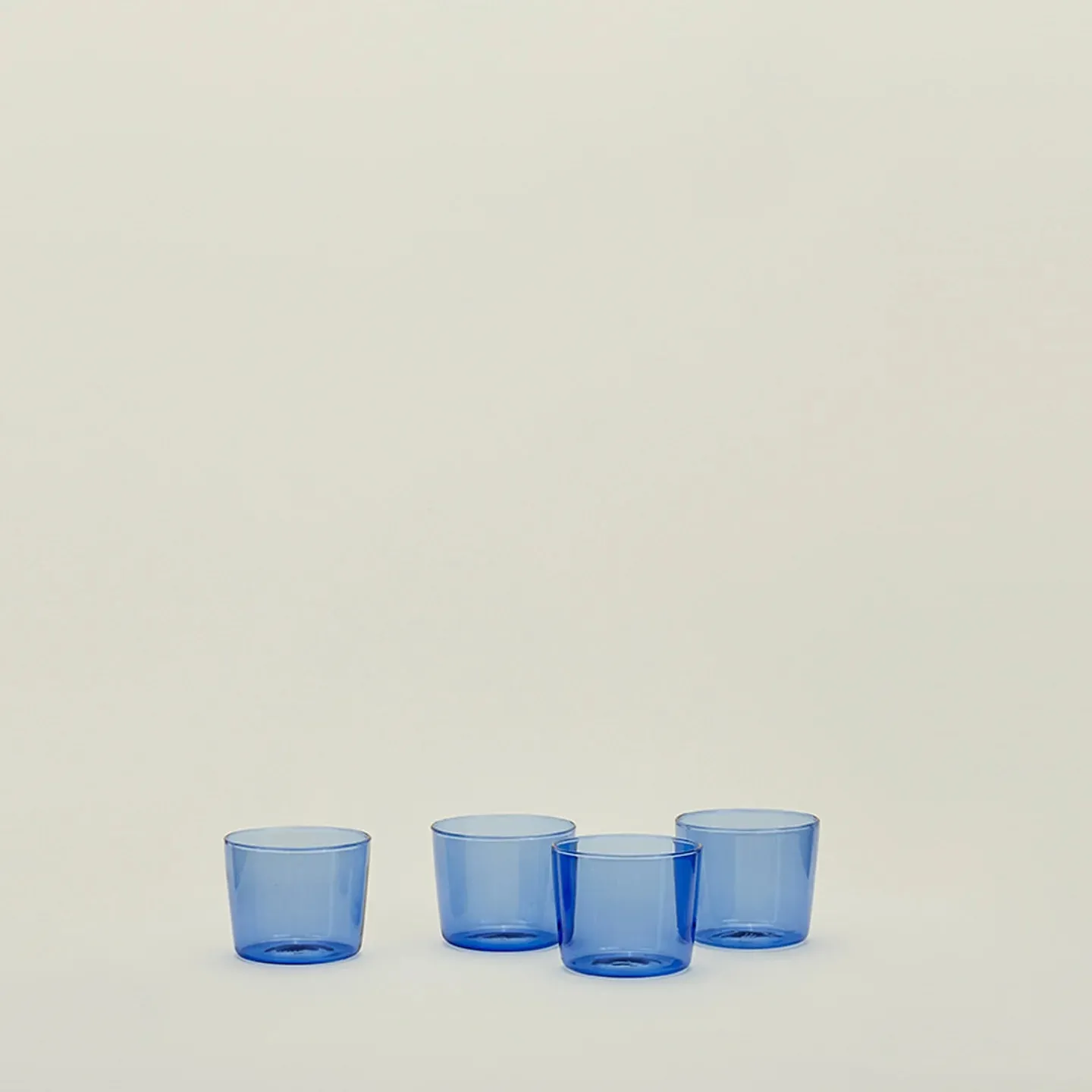 Small Essential Glassware Set of 4 (Blue)