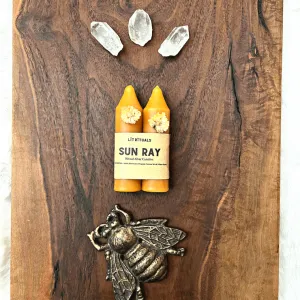 Sun Ray' - Beeswax Altar Candles