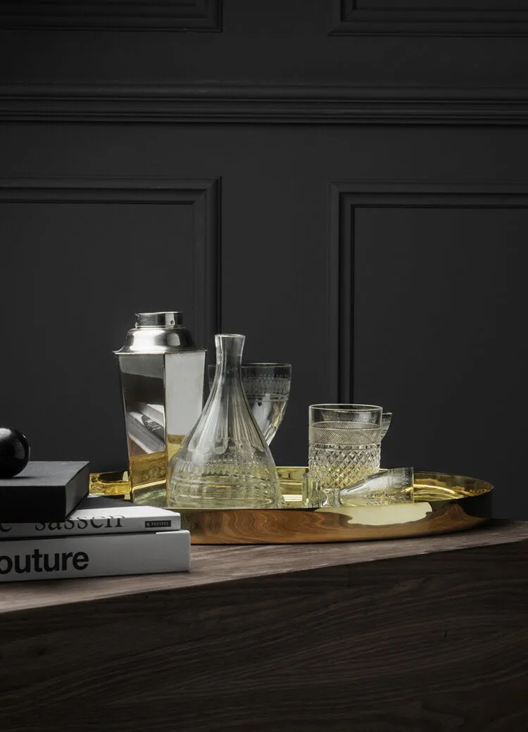 Tray | Karui | White Leather | Extra Large