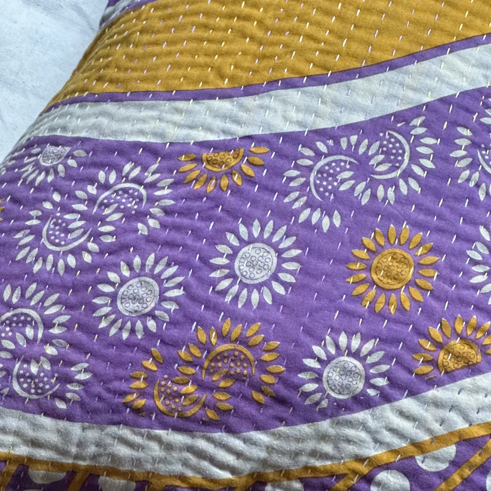 Vintage Sari Pillow (10JF22)
