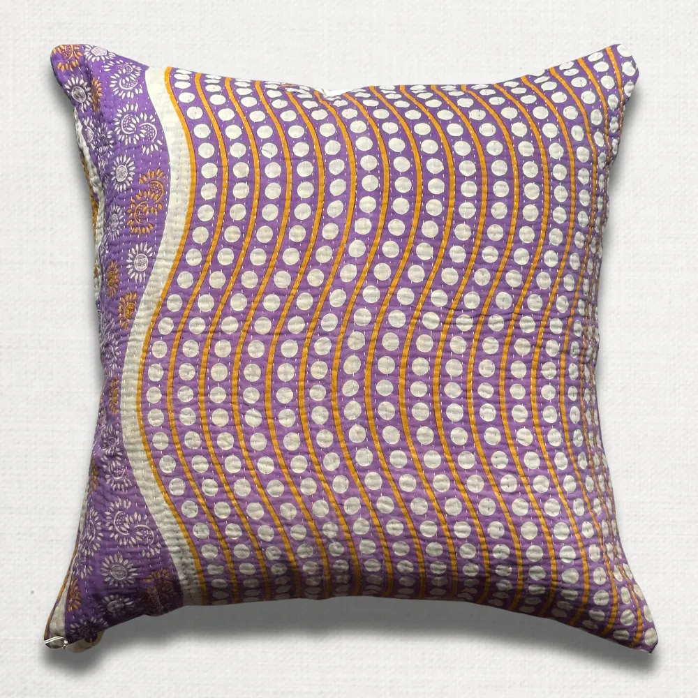 Vintage Sari Pillow (10JF22)