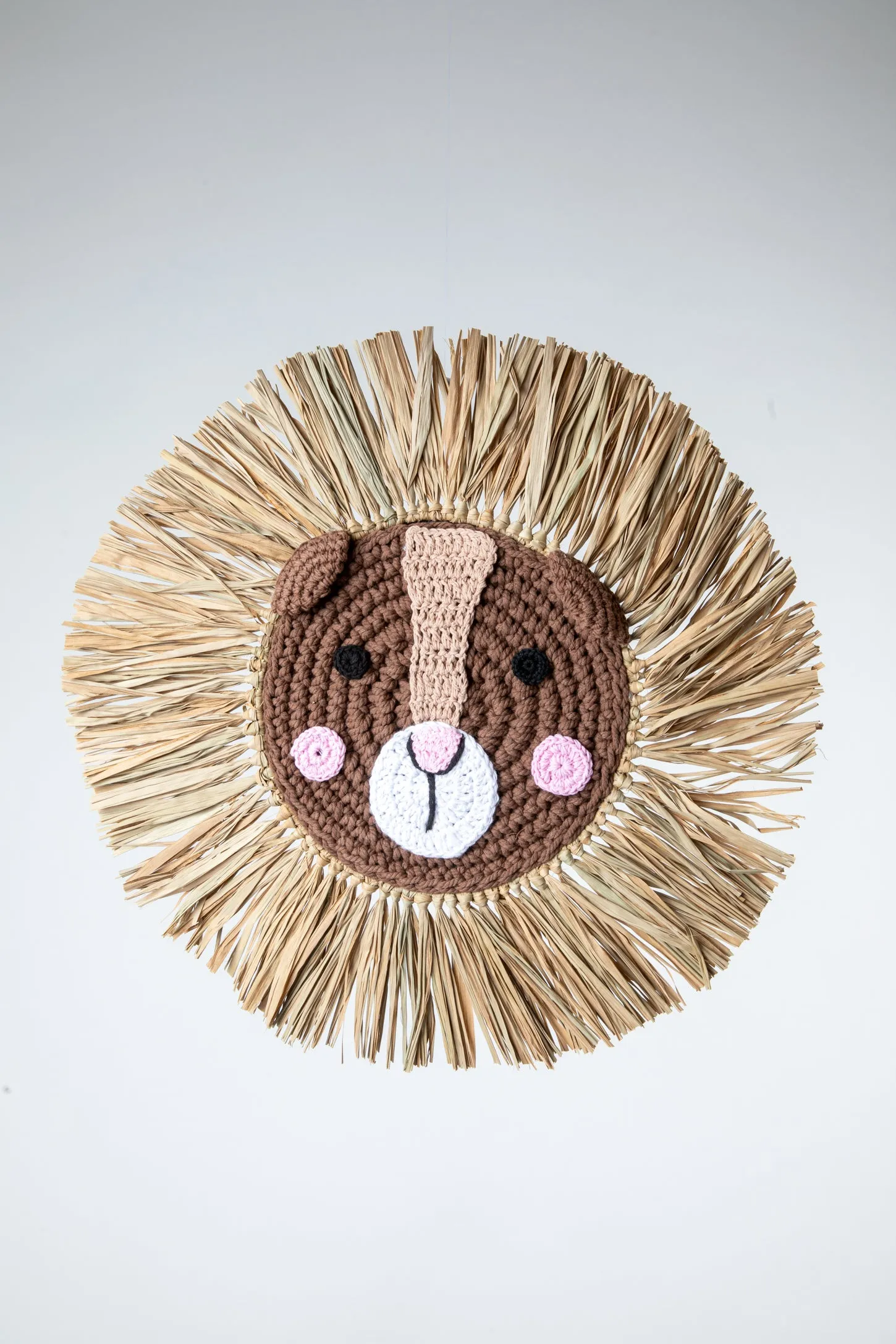 Wild Animal Macrame Wall Hanging