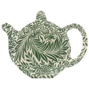 William Morris Larkspur Leaves Teabag Tidy Tray