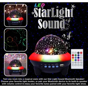 Wireless Express LED Starlight Sound Speaker