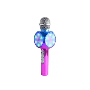 Wireless Express Sing-Along Pro Karaoke Metallic Electroplate Microphone